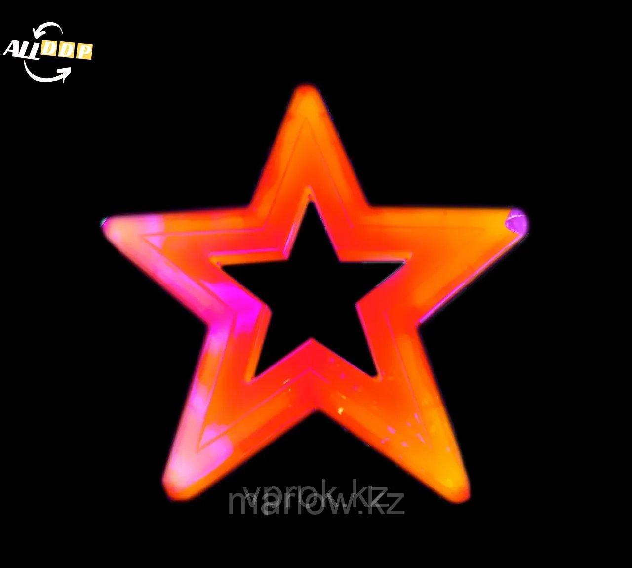 Фигура световая "Звезда" (высота 57 см, 2 цвета) - фото 1 - id-p111459494