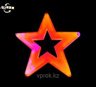 Фигура световая "Звезда" (высота 57 см, 2 цвета) Оранжевый
