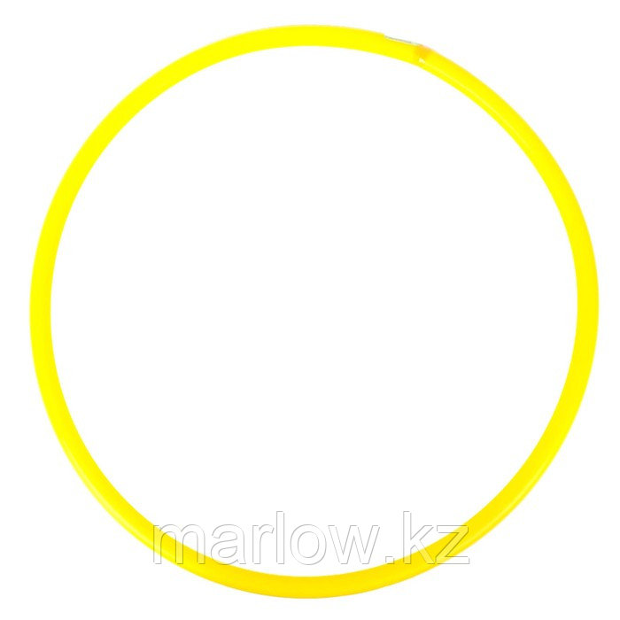 Обруч, диаметр 60 см, цвет жёлтый - фото 1 - id-p111432291