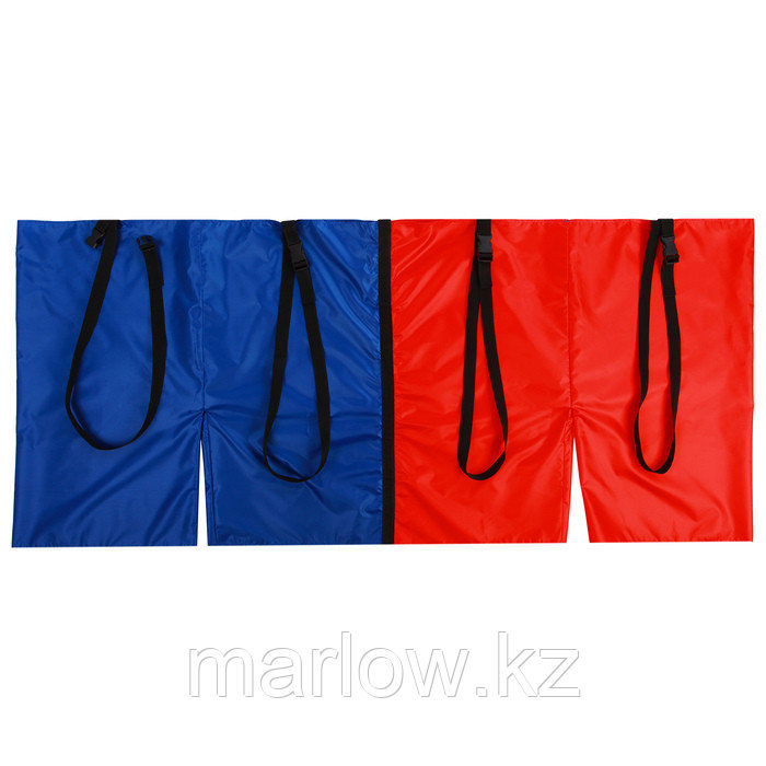 Шорты эстафетные, две штанины с лямками, взрослые, цвета микс - фото 1 - id-p111433129