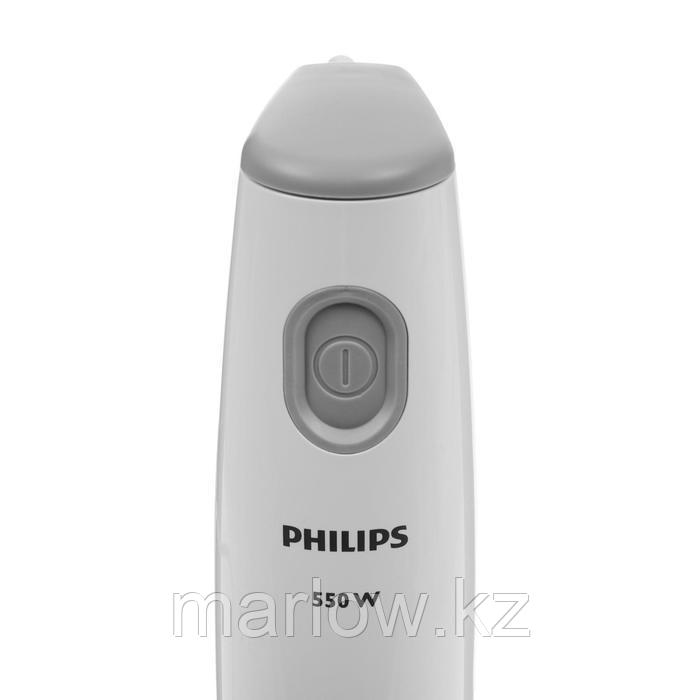 Блендер Philips HR 1608/00, погружной, 550 Вт, 0.3/0.5 л, 1 скорость, белый - фото 2 - id-p111434953