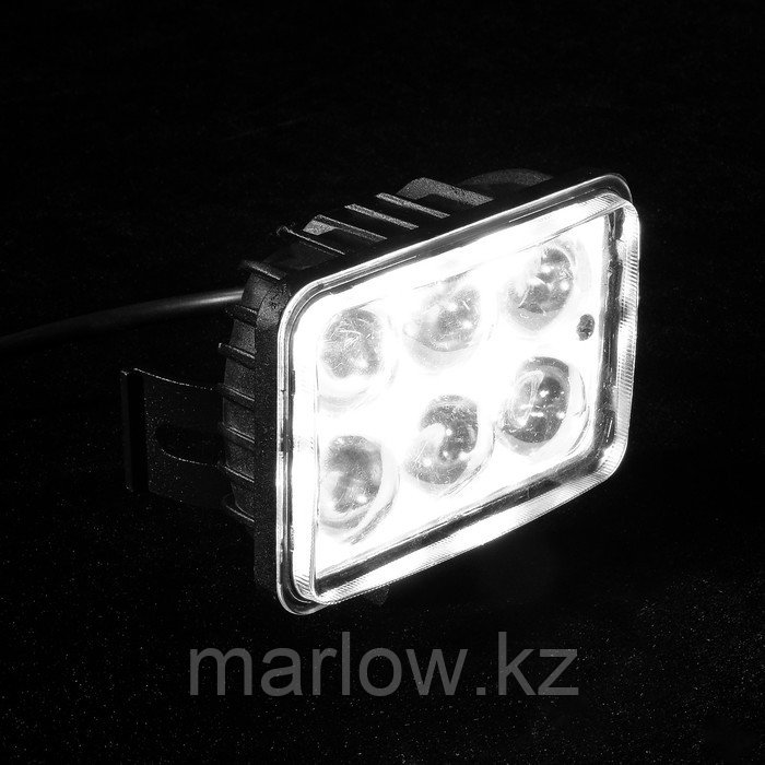 Противотуманная фара TORSO, 6 LED, стекло прозрачное - фото 1 - id-p111427367