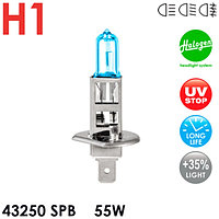 Лампа автомобильная H1 43250 SPB 12V 55W CELEN, Halogen Sapphire + 35% Long life, UV-stop