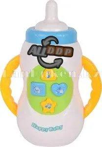 Детская музыкальная игрушка бутылочка соска с подсветкой на батарейках Kaichi 90B - фото 2 - id-p111452563