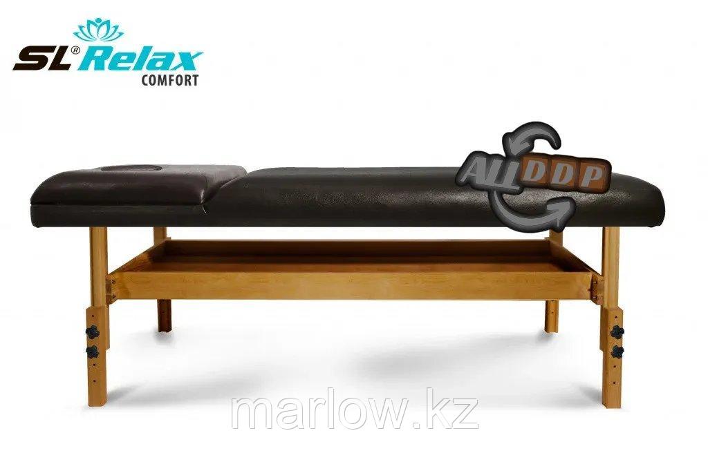 Массажный стол стационарный Comfort SLR-4 (черный) - фото 7 - id-p111450594