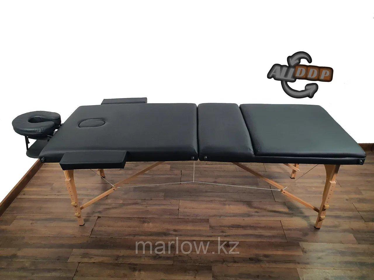 Массажный стол складной с регулировкой наклона, с чехлом X-015 - фото 3 - id-p111450599
