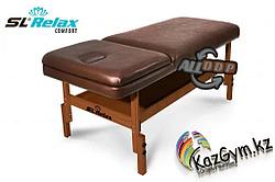 Массажный стол стационарный Comfort SLR-10 (коричневый)