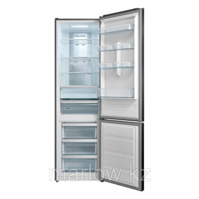 Холодильник Körting KNFC 62017 X, двухкамерный, класс А++, 321 л, серебристый - фото 2 - id-p111436947
