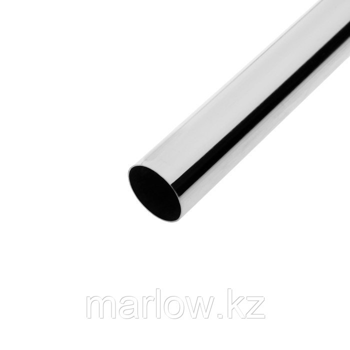 Труба TUNDRA d=25 мм., 0,7 мм. L=1000 мм., цвет хром - фото 1 - id-p111462478