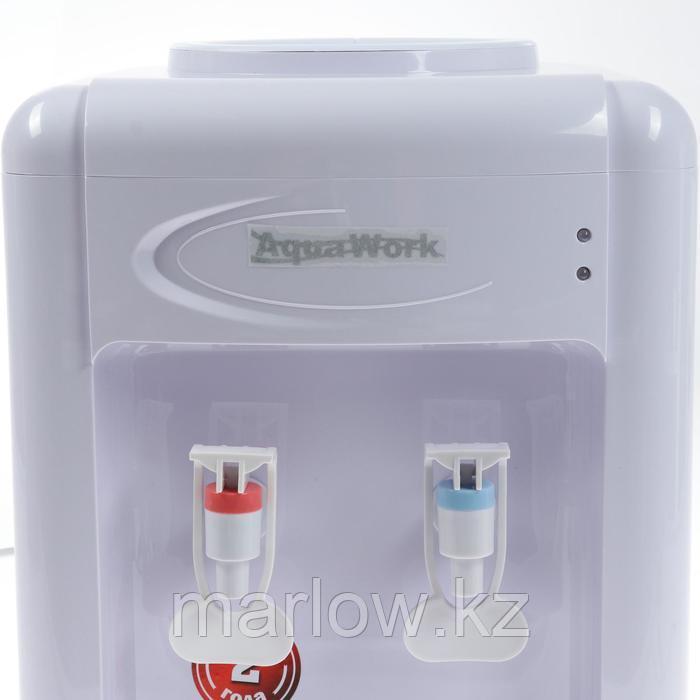 Кулер для воды AquaWork AW 0.7TDR, с нагревом/охлаждением, 700 Вт, белый - фото 2 - id-p111434131