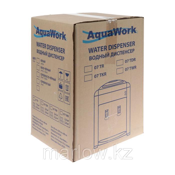 Кулер для воды AquaWork AW 0.7TDR, с нагревом/охлаждением, 700 Вт, белый - фото 7 - id-p111434131