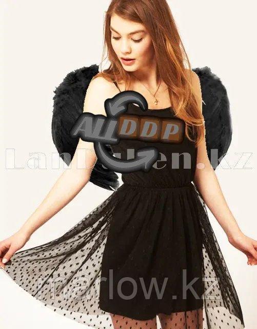 Крылья ангела черные (размер S 40*30 см) - фото 2 - id-p111425411