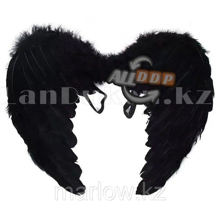 Крылья ангела черные (размер S 40*30 см) - фото 4 - id-p111425411