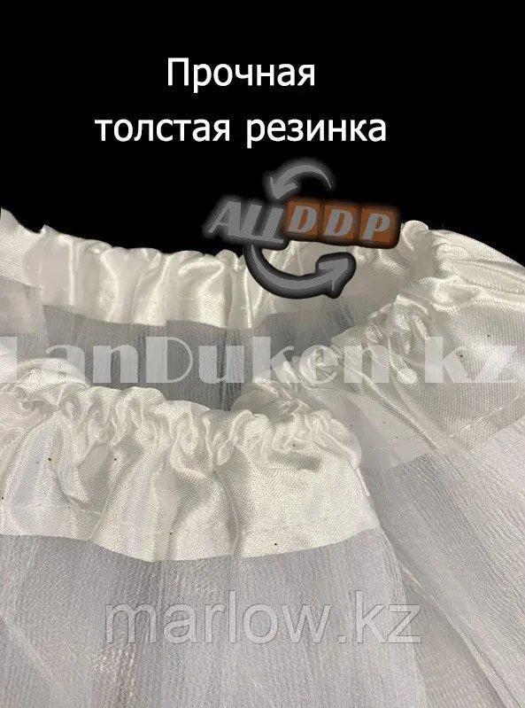 Набор феи крылья со светоэффектом волшебная палочка и юбка (белый) - фото 6 - id-p111425412