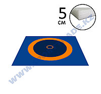Ковер борцовский 10,6х10,6 3-цв.+5см НПЭ Нов.Станд.