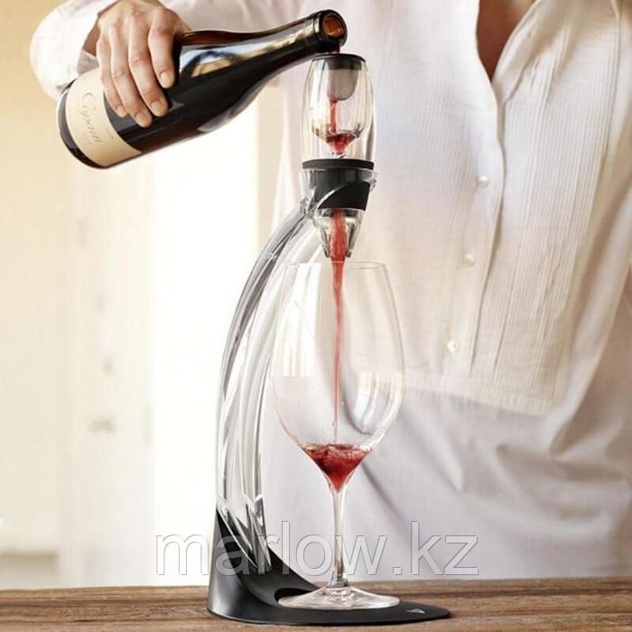 Аэратор для вина SITITEK Magic Decanter Deluxe, высота бокала до 26 см - фото 2 - id-p111436964