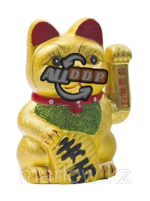 Статуэтка Японский кот удачи (Манеки неко) 16,5 см - фото 1 - id-p111454564