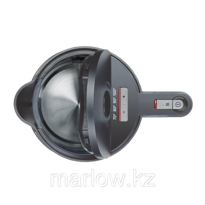 Чайник электрический Bosch TWK861P3RU, металл, 1.5 л, 2400 Вт, черный - фото 2 - id-p111434990