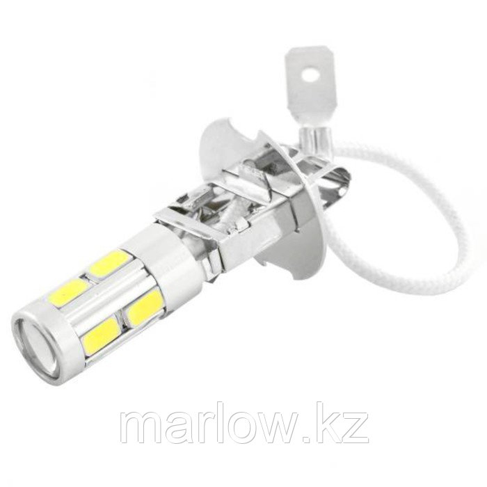 Лампа светодиодная H3, 12В 9 SMD диодов, с линзой Skyway, - фото 1 - id-p111427395