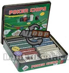 Набор для покера Perfecto "Professional Poker Chips" 500 фишек с номиналом