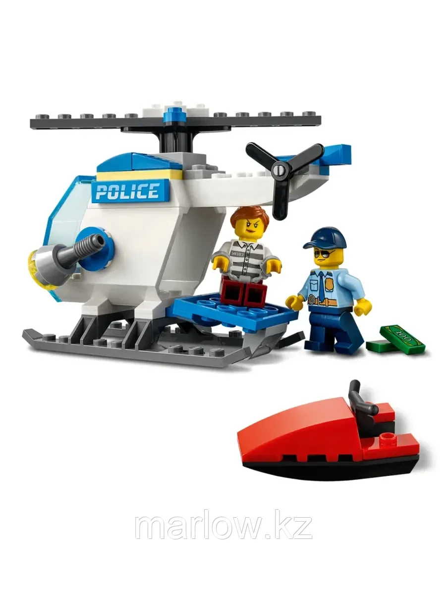 Конструктор Полицеский вертолет 51 дет. 60275 LEGO City Police - фото 4 - id-p111444689