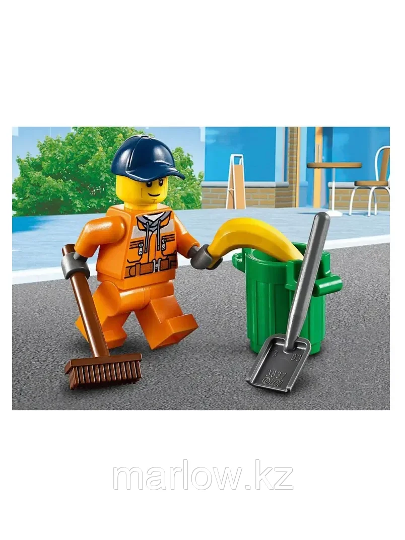 Конструктор Машина для очистки улиц 89 дет. 60249 LEGO City Great Vehicles - фото 5 - id-p111444690