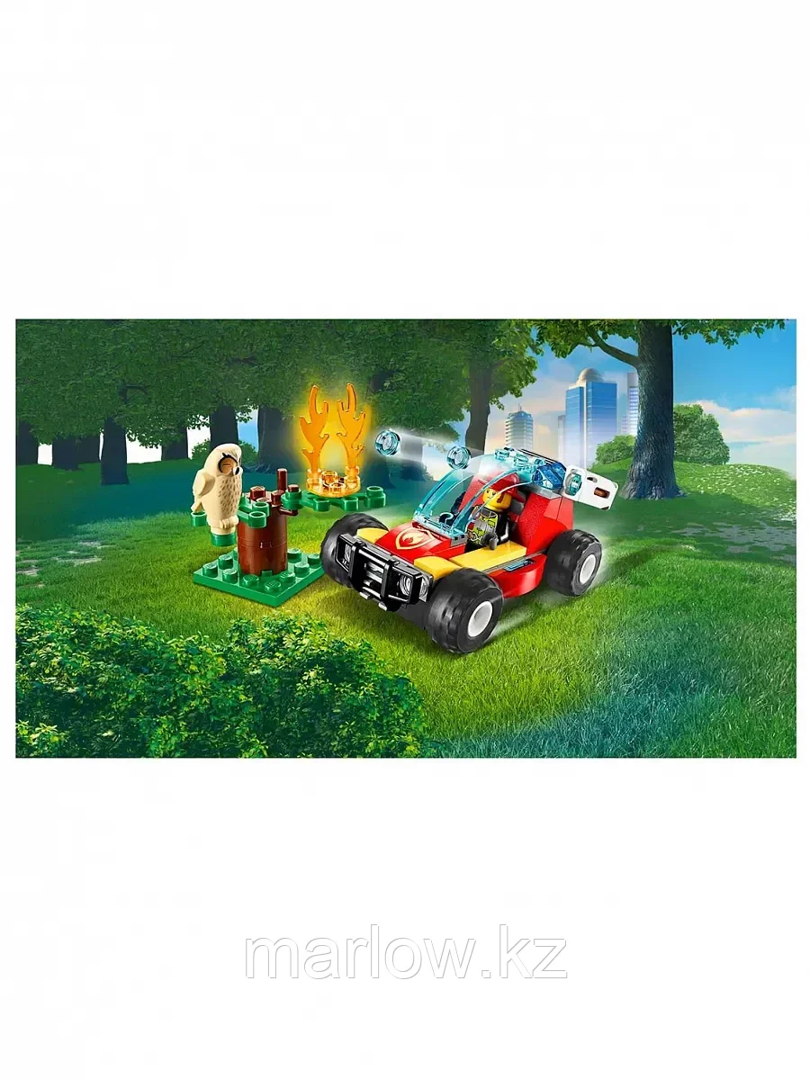 Конструктор Лесные пожарные 84 дет. 60247 LEGO City Fire - фото 3 - id-p111444692