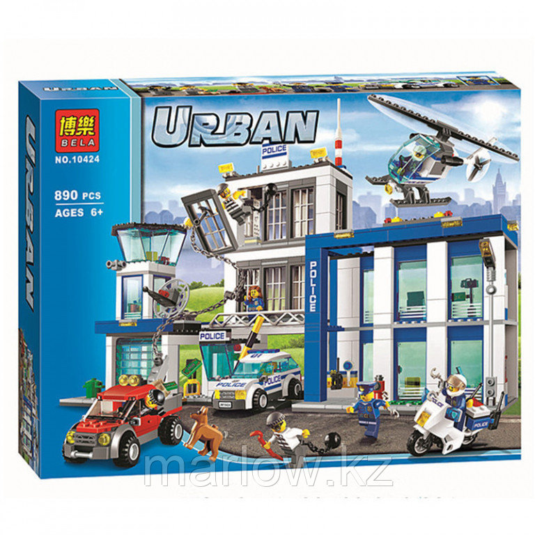 Lego City 60042 Лего Город Погоня за воришками-байкерами - фото 4 - id-p111470469