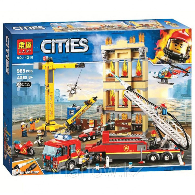 Lego City 60042 Лего Город Погоня за воришками-байкерами - фото 10 - id-p111470469