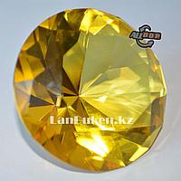 Сувенир из камня, сувенир кристалл желтый 20 гр
