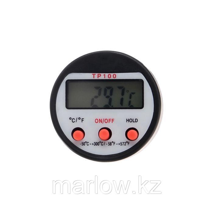 Термощуп кухонный TP-100, максимальная температура 300 °C, от LR44, черный - фото 2 - id-p111435001