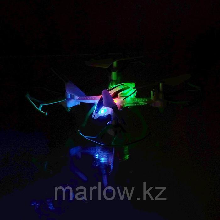 Квадрокоптер радиоуправляемый SKYDRONE, работает от аккумулятора, цвет синий - фото 3 - id-p111431349