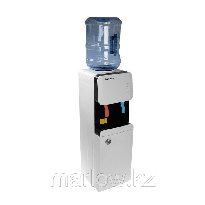 Кулер для воды AquaWork 105 LDR, нагрев и охлаждение, 700/70 Вт, белый - фото 2 - id-p111434174