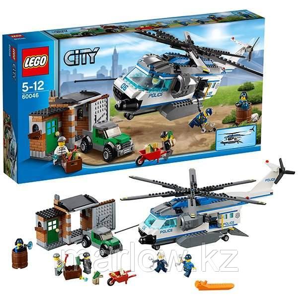 Lego City 60046 Лего Город Вертолетный патруль - фото 1 - id-p111470471