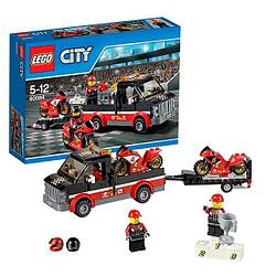 Lego City 60084 Лего Город Перевозчик гоночных мотоциклов