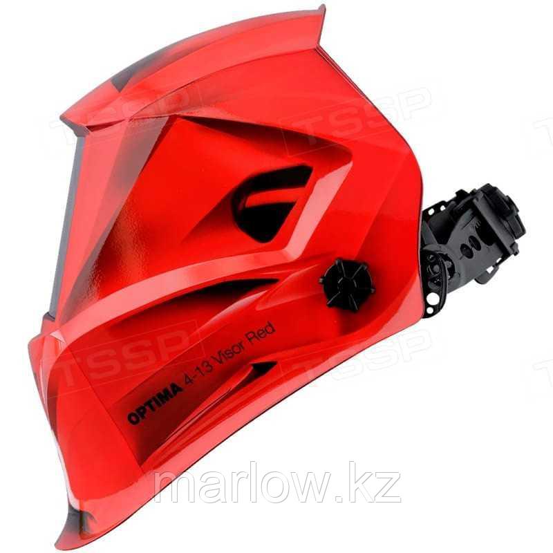 Маска сварщика Fubag «Хамелеон» OPTIMA 4-13 Visor Red - фото 3 - id-p111469496