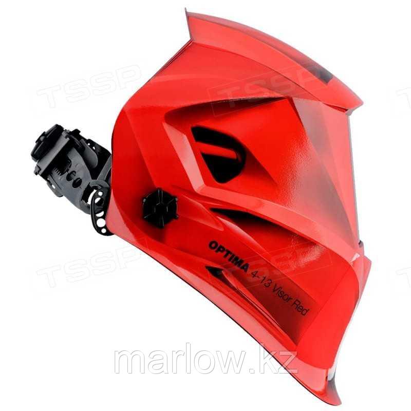 Маска сварщика Fubag «Хамелеон» OPTIMA 4-13 Visor Red - фото 4 - id-p111469496