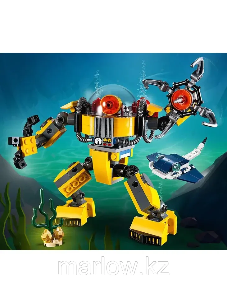 Конструктор Робот для подводных исследований 207 дет. 31090 LEGO Creator - фото 2 - id-p111446695
