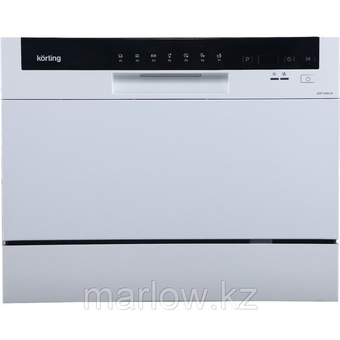 Посудомоечная машина Körting KDF 2050 W, класс А+, 6 комплектов, 7 программ, 55 см, белая - фото 1 - id-p111434189