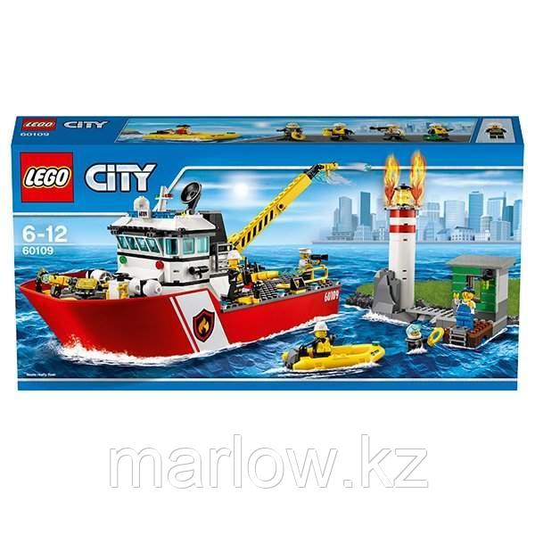 Lego City 60109 Лего Город Пожарный катер - фото 2 - id-p111470496