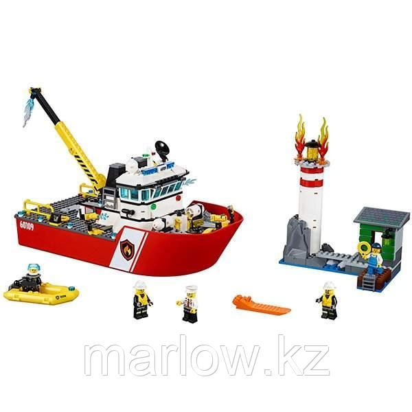 Lego City 60109 Лего Город Пожарный катер - фото 3 - id-p111470496