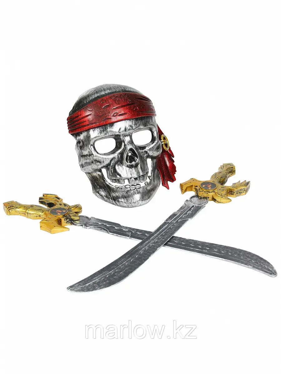 Набор оружия пирата с маской-черепом ZP3551 в/п - фото 1 - id-p111441762