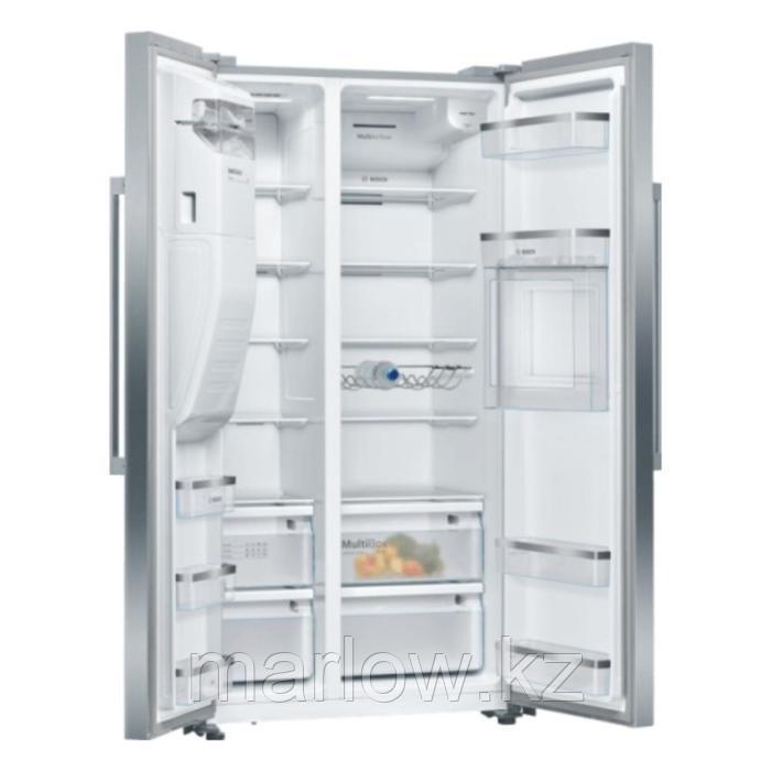 Холодильник Bosch KAG93AI30R, Side-by-side, класс А++, 531 л, Total No Frost, серебр. - фото 2 - id-p111437019