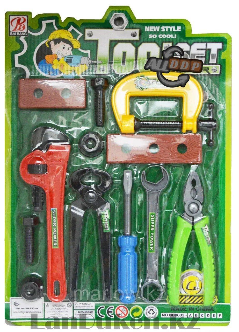 Детский набор инструментов Tool Set super (12 предметов) - фото 1 - id-p111454626