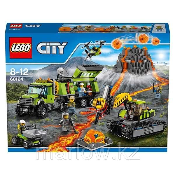 Lego City 60124 Лего Город Игрушка Город База исследователей вулканов - фото 1 - id-p111470508