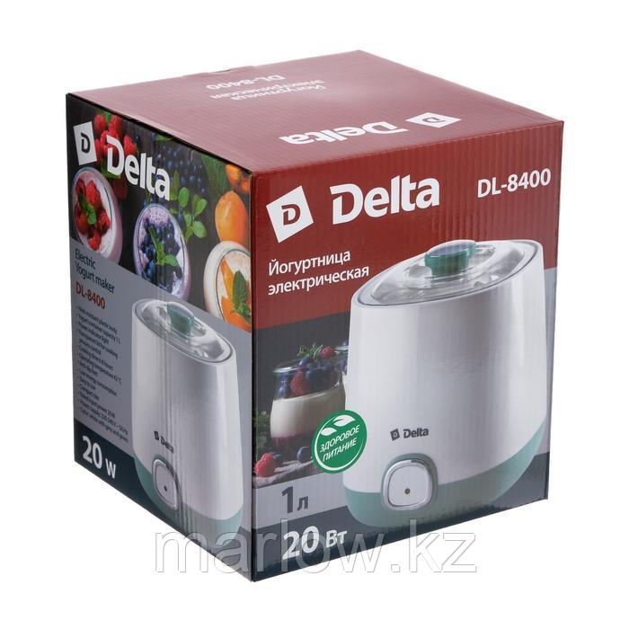 Йогурт жасаушы DELTA DL-8400, 20 Вт, 1 л - фото 6 - id-p111435052