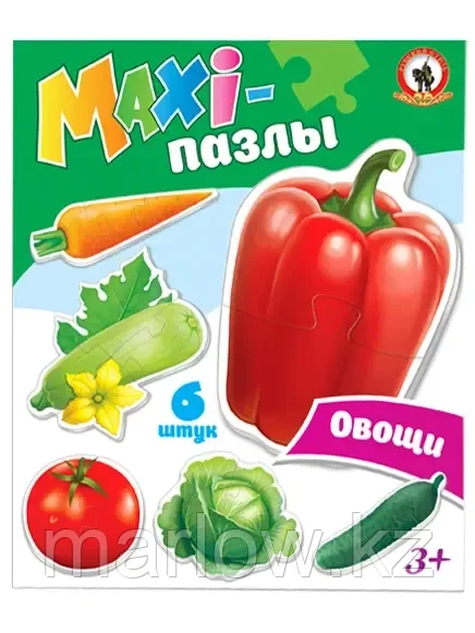 Пазл MAXI Овощи 6 в 1 02545 Русский стиль - фото 1 - id-p111440795