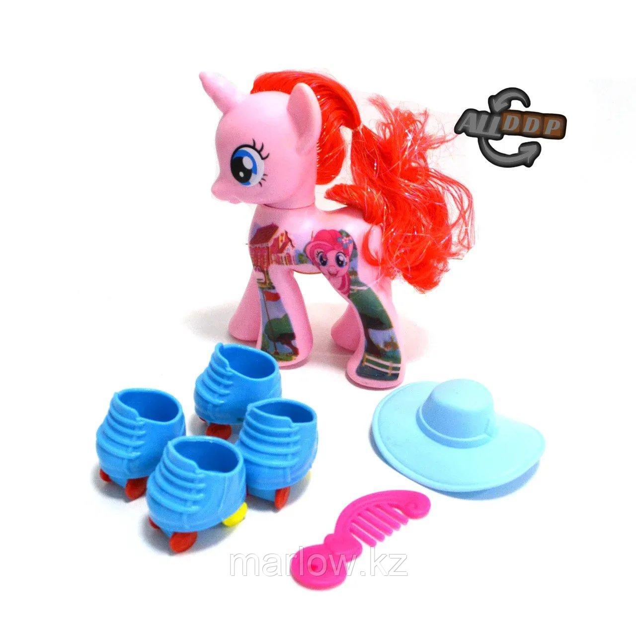 Игровой набор "Моя маленькая пони" со световыми и музыкальными эффектами Romantic Merry розовая - фото 5 - id-p111454645