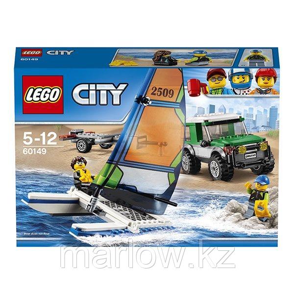 Lego City 60149 Лего Город Внедорожник с прицепом для катамарана - фото 8 - id-p111470528