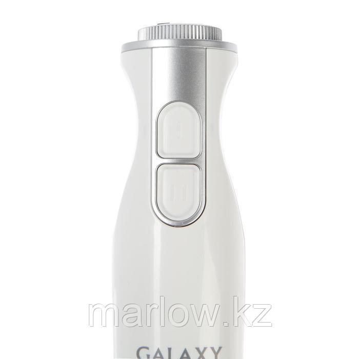 Блендер Galaxy GL 2131, погружной, 650 Вт, 0.6 л, 2 скорости, режим турбо, белый - фото 2 - id-p111435061